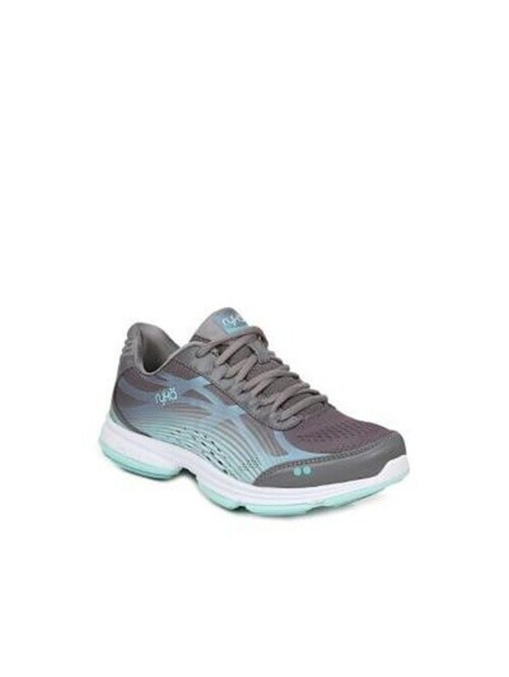 Ryka Devotion Plus 3 Walking Womens Shoes Quiet Gray Mesh Fabric 11W